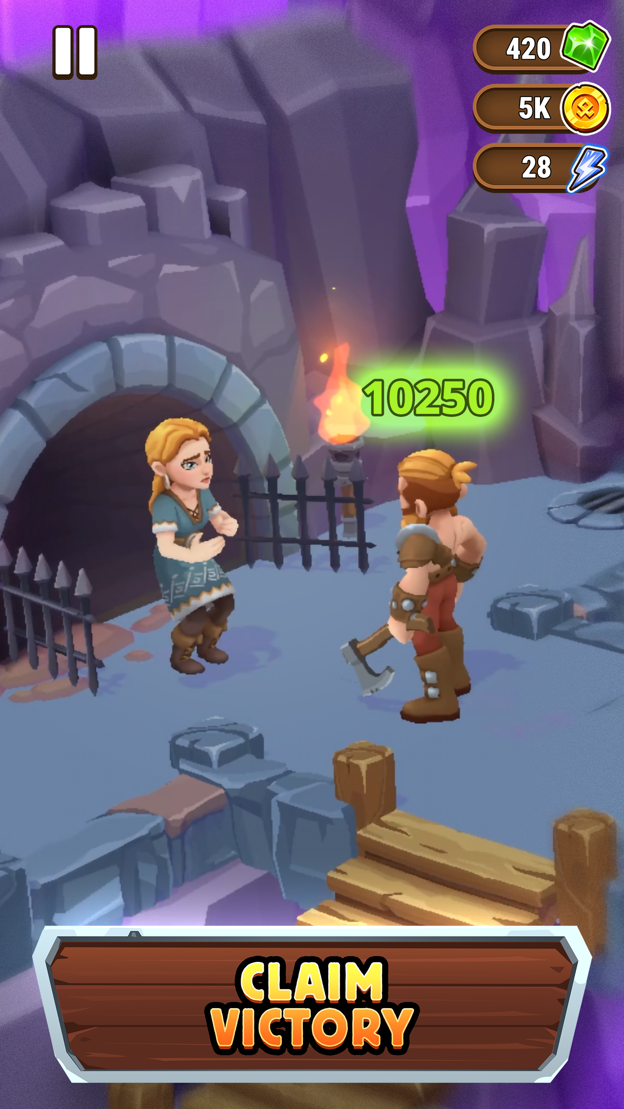 اسکرین شات 2 بازی Vikings Revenge