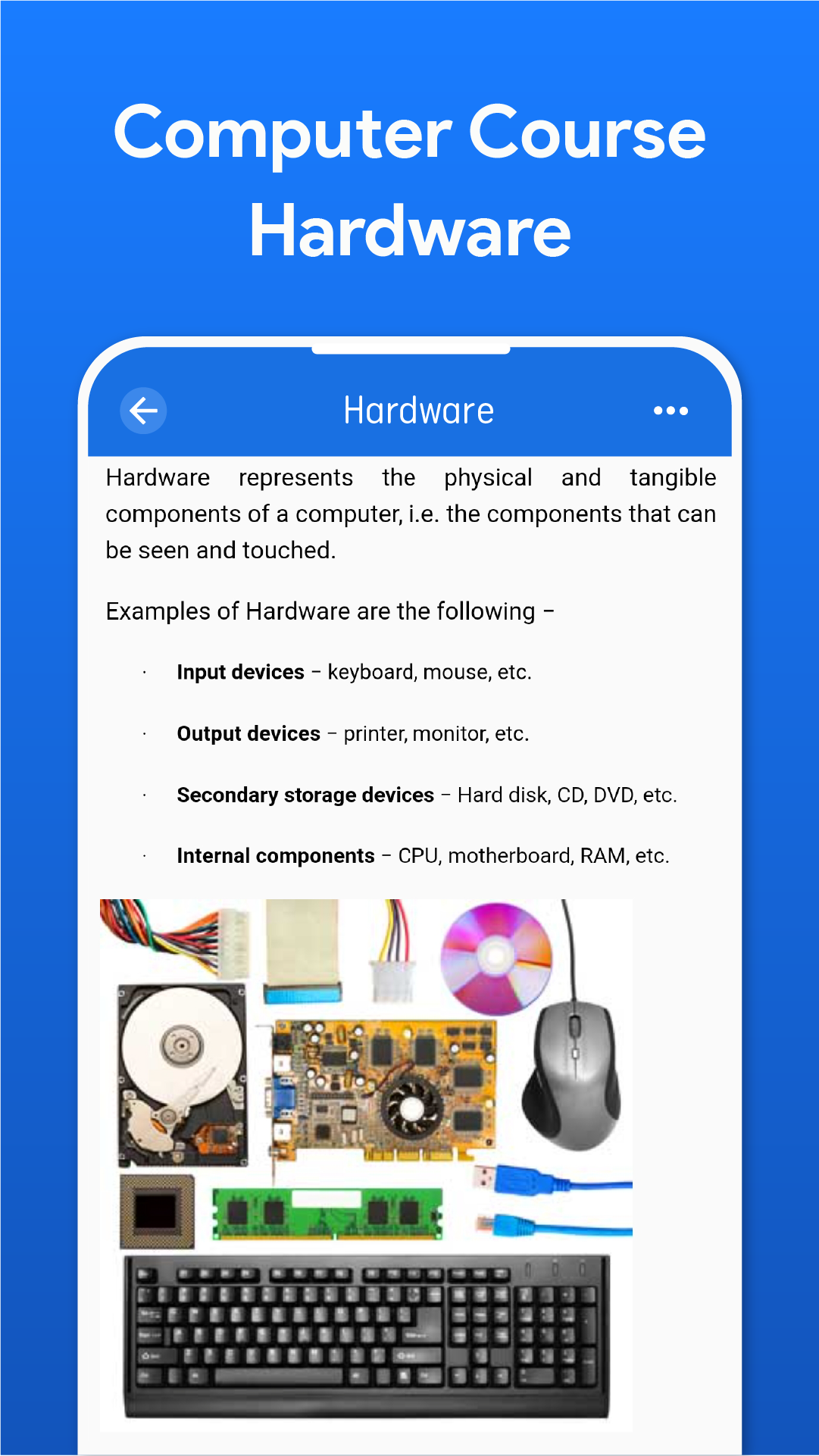 اسکرین شات 2 برنامه Computer Course: Offline