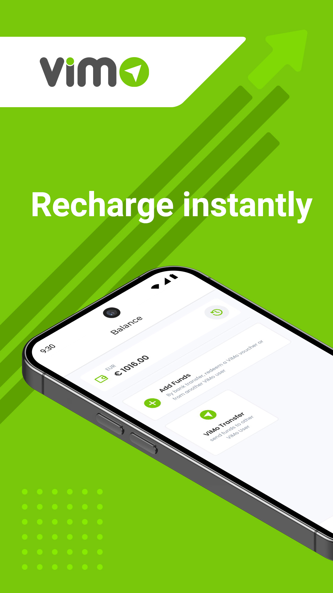 اسکرین شات 1 برنامه ViMo – Send Airtime Worldwide