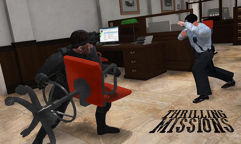 اسکرین شات 3 بازی Spy Heist Gun Shooting Games