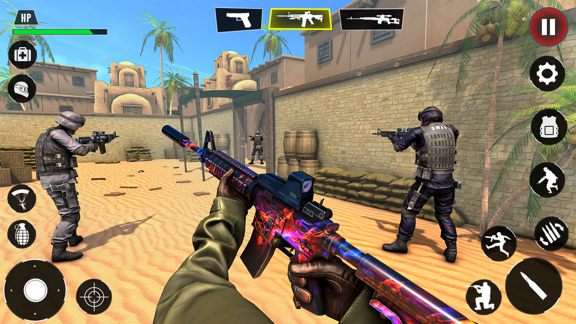 اسکرین شات 3 بازی Ops strike Gun Shooting Game