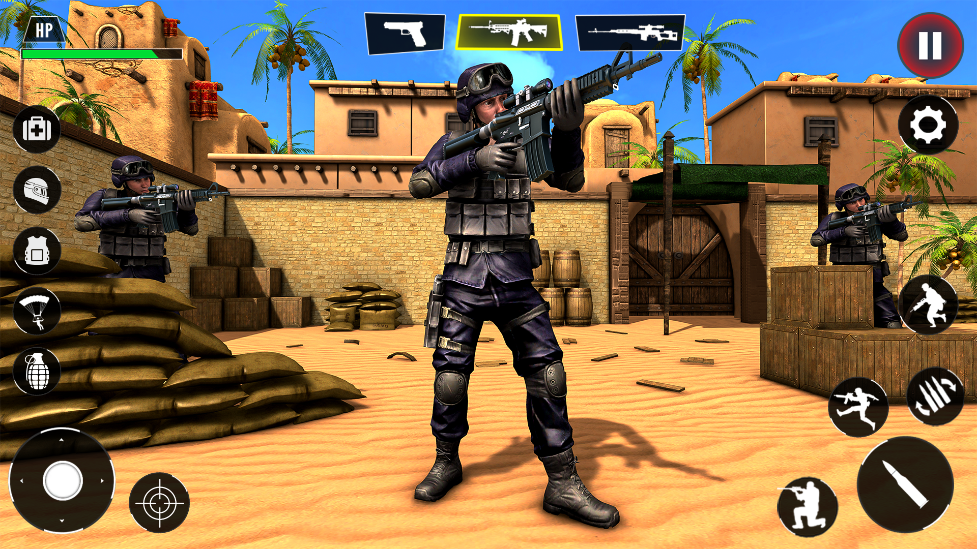 اسکرین شات 3 بازی Ops strike Gun Shooting Game