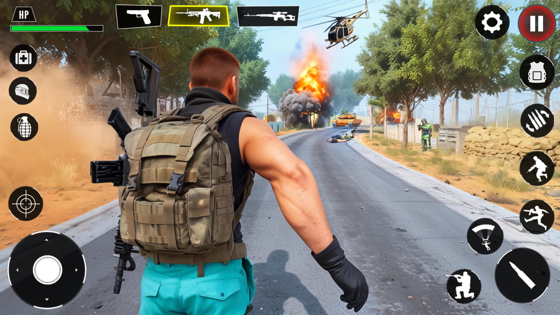 اسکرین شات 1 بازی Ops strike Gun Shooting Game