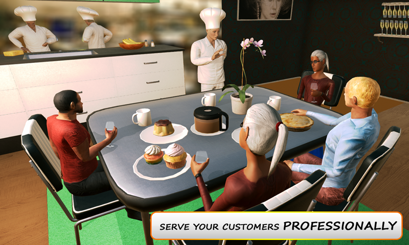 اسکرین شات 2 بازی Virtual Restaurant Manager Sim