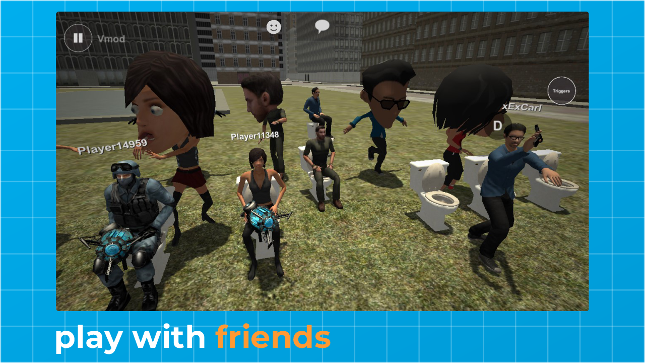 اسکرین شات 2 بازی Vmod - Multiplayer Sandbox Fun