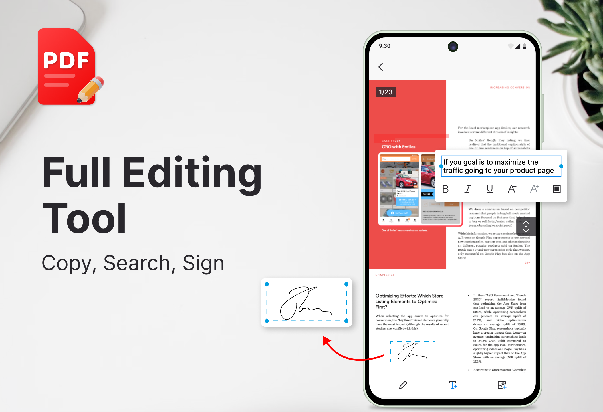 اسکرین شات 3 برنامه PDF Reader & PDF Viewer