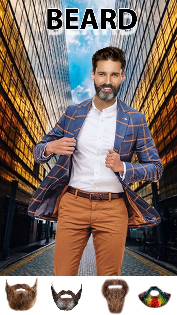 اسکرین شات 3 برنامه Man Suit Photo Editor : Men Fa