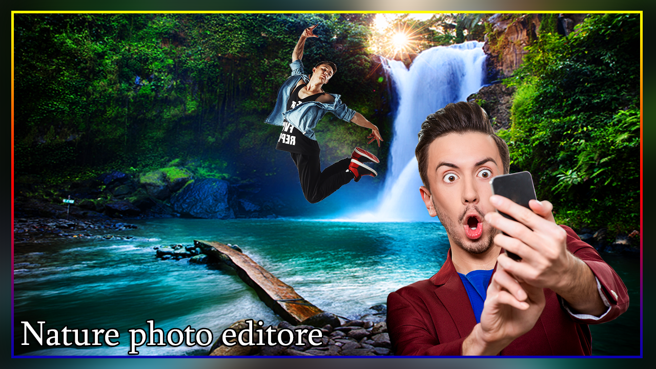 اسکرین شات 5 برنامه Nature Photo Editor - Nature P