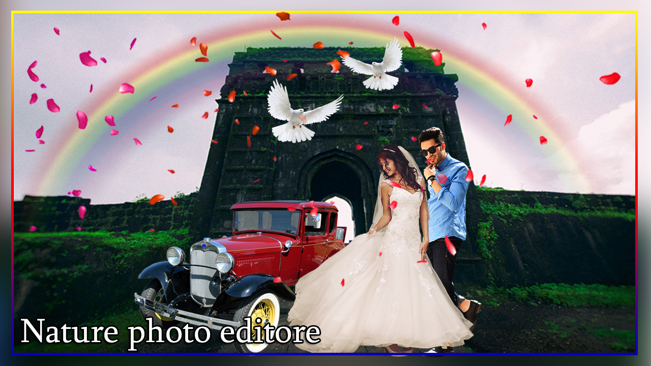 اسکرین شات 2 برنامه Nature Photo Editor - Nature P