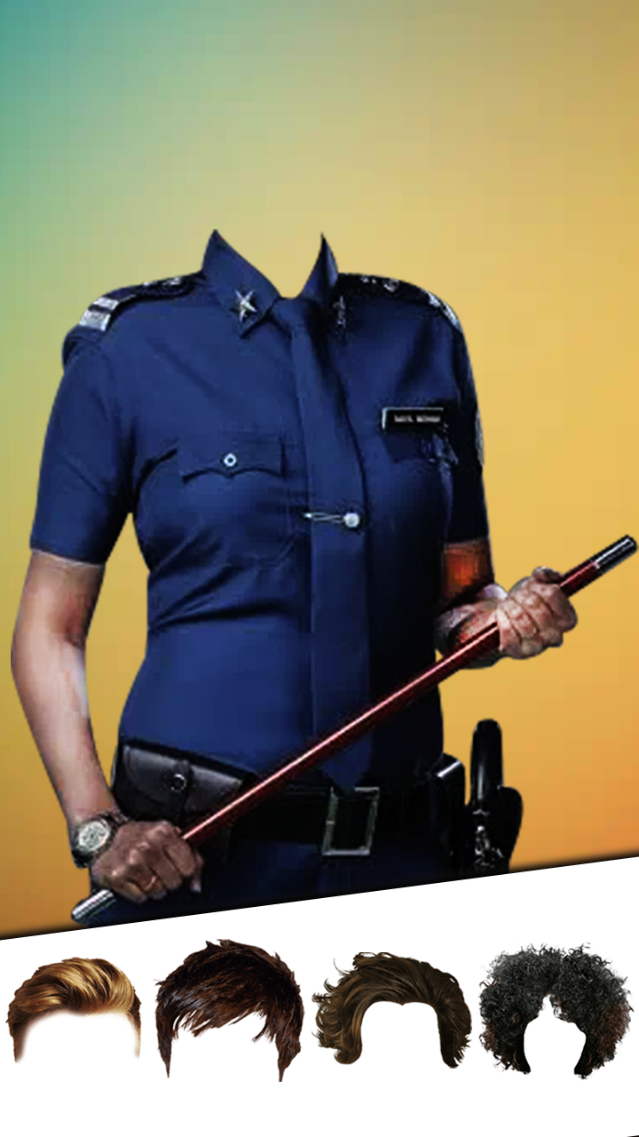 اسکرین شات 6 برنامه Police Photo Editor : Men & Wo