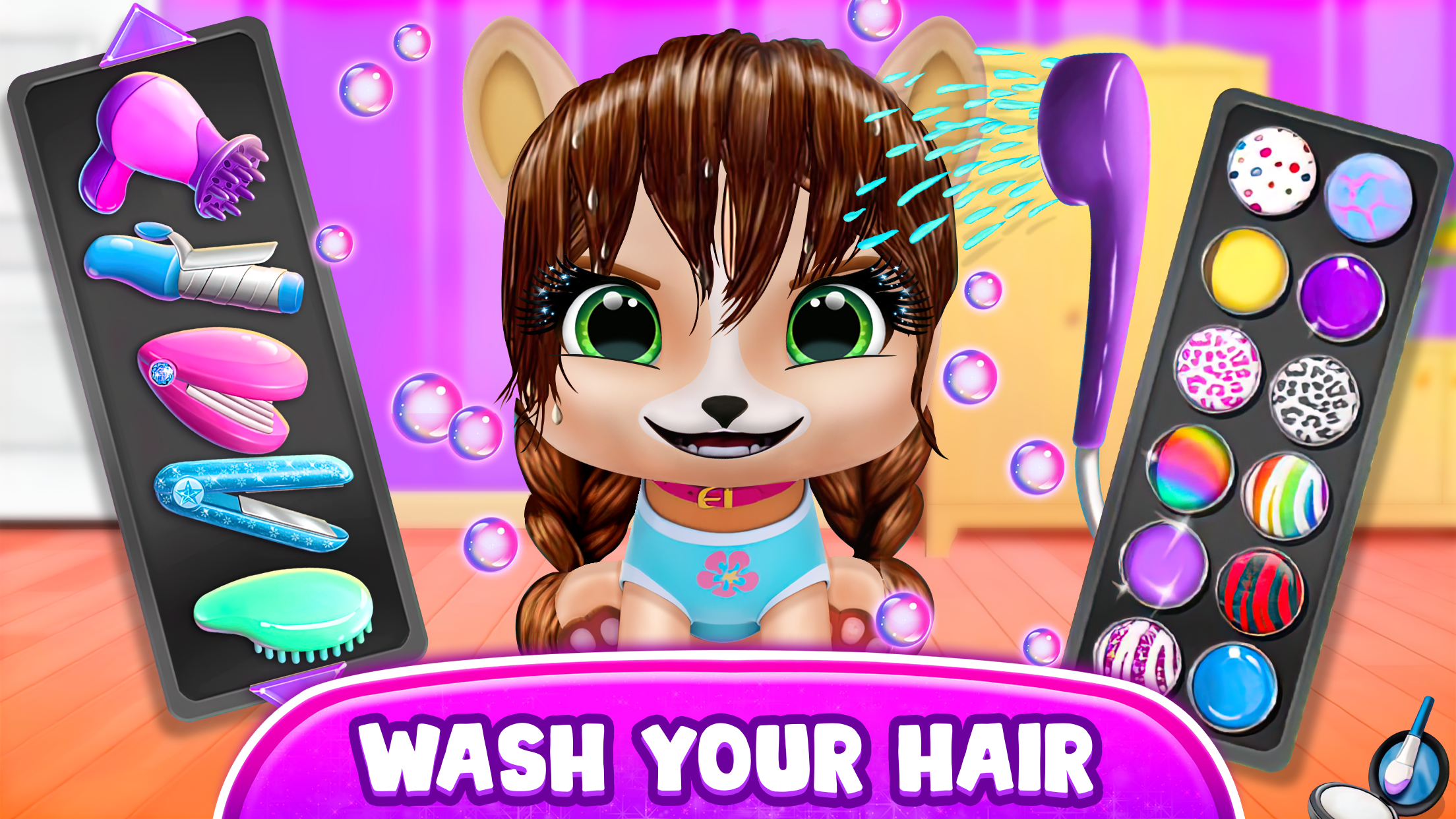 اسکرین شات 7 بازی Hairstyle: pet care salon game
