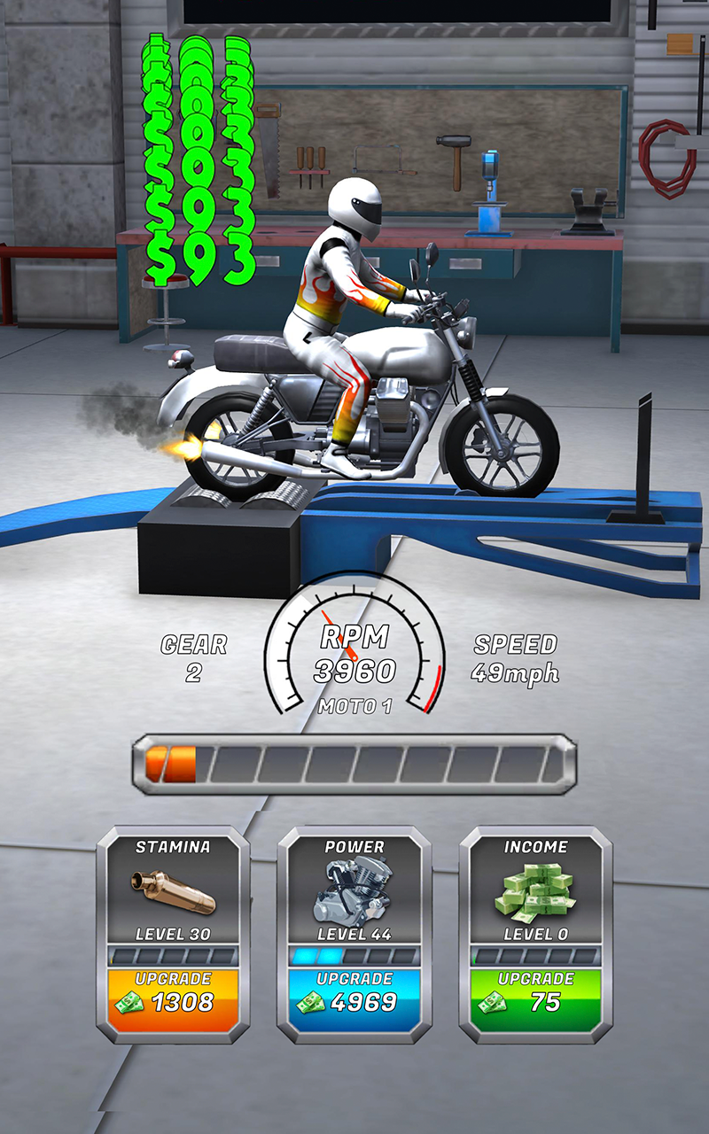 اسکرین شات 2 بازی Drag Race: Motorcycles Tuning
