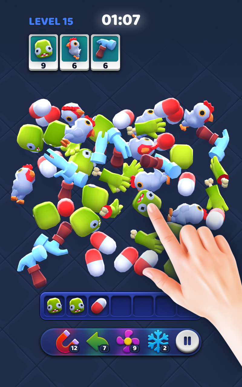 اسکرین شات 1 بازی Match 3D: Puzzle Master