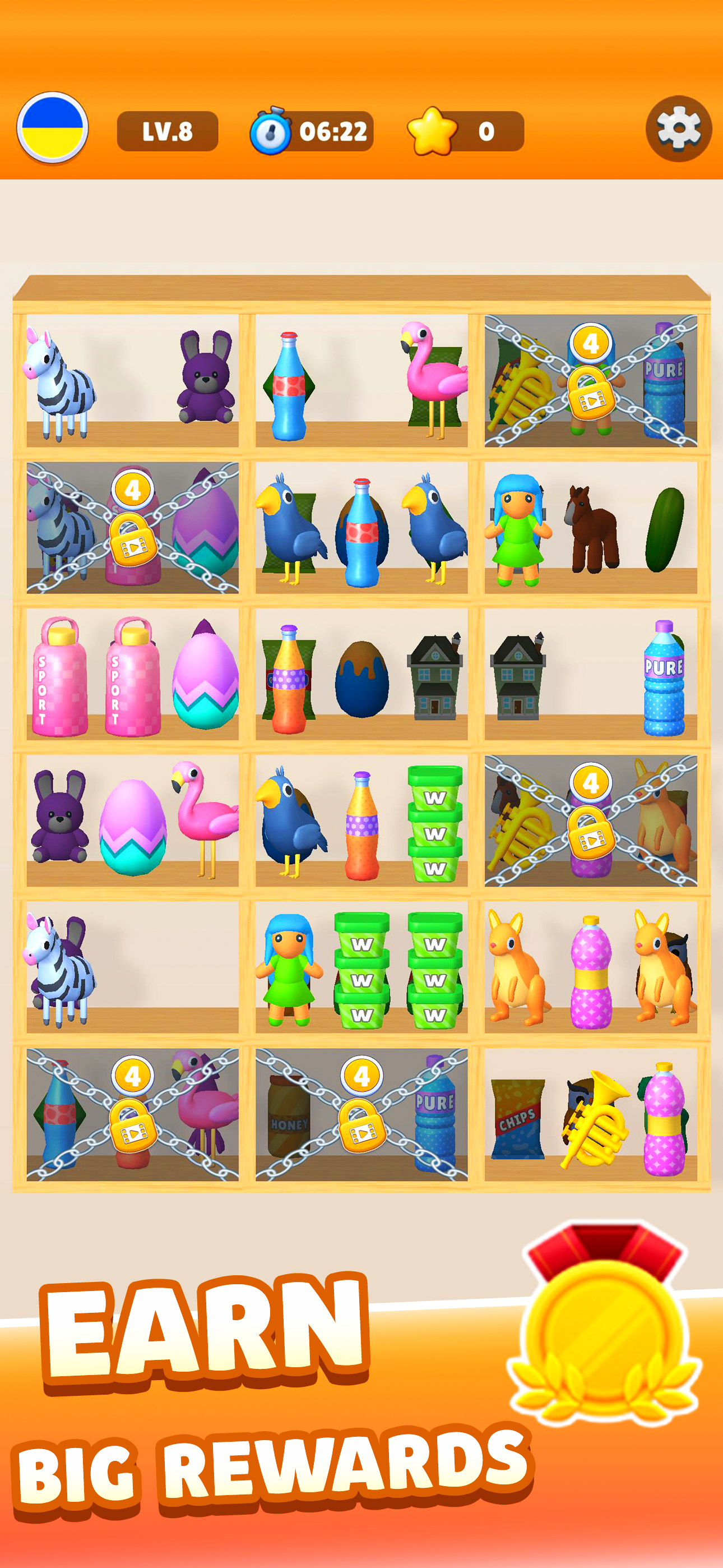 اسکرین شات 2 بازی Good Sorting Game: Quick Match