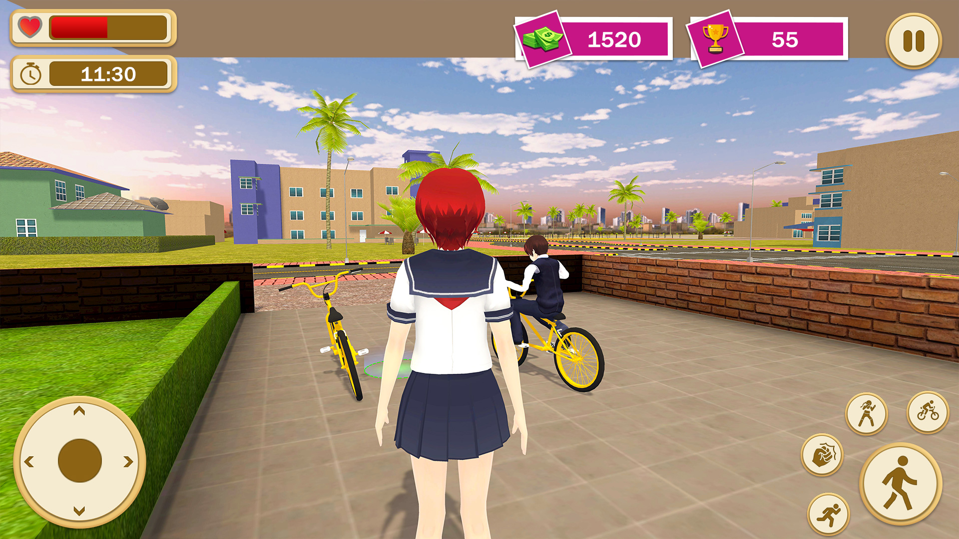 اسکرین شات 4 بازی High School Girl Life Sim 3D