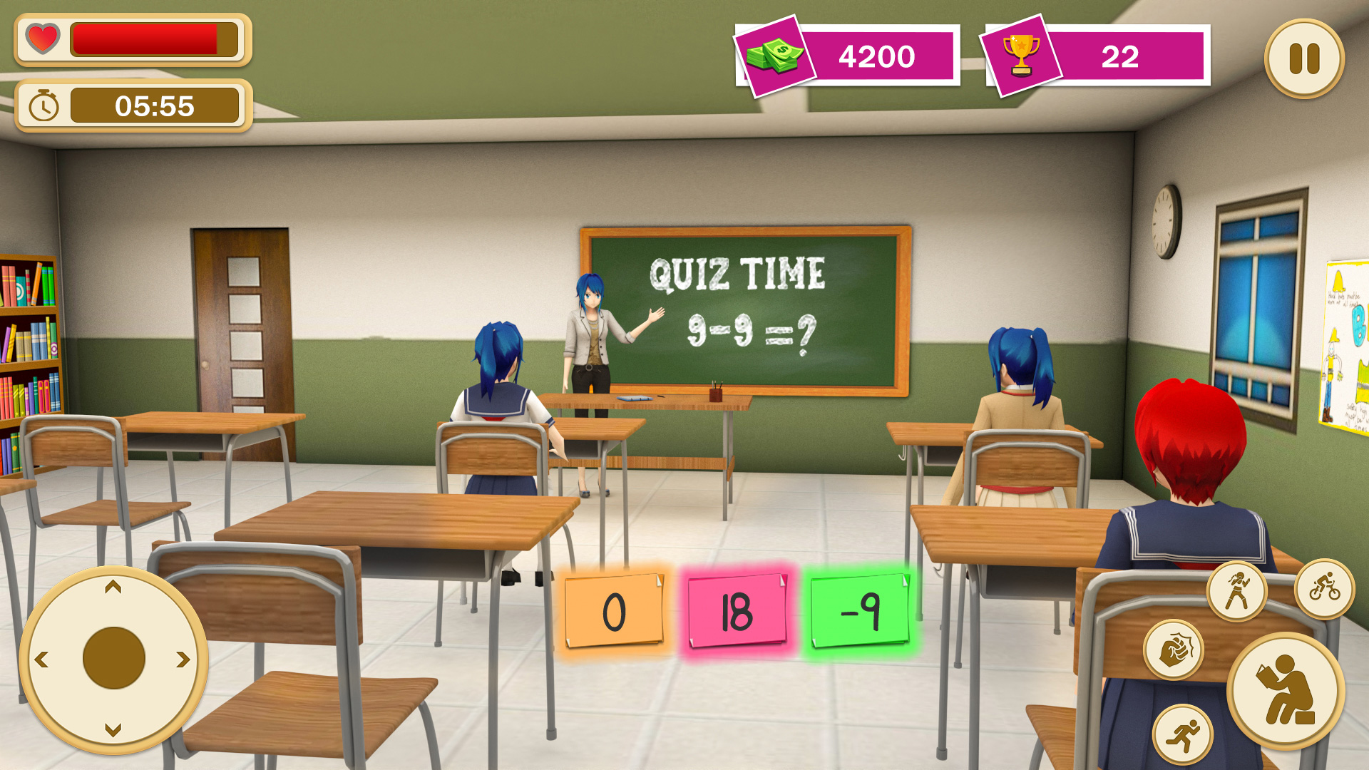 اسکرین شات 6 بازی High School Girl Life Sim 3D