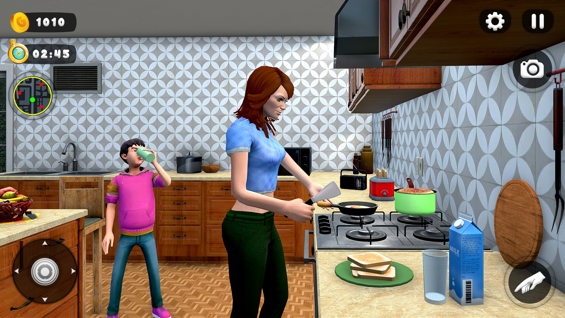 اسکرین شات 7 بازی Virtual Mother Sim:Family Life