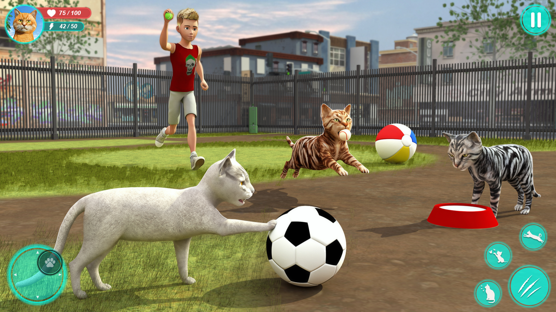اسکرین شات 3 بازی Cat Simulator Game: Tomy Game