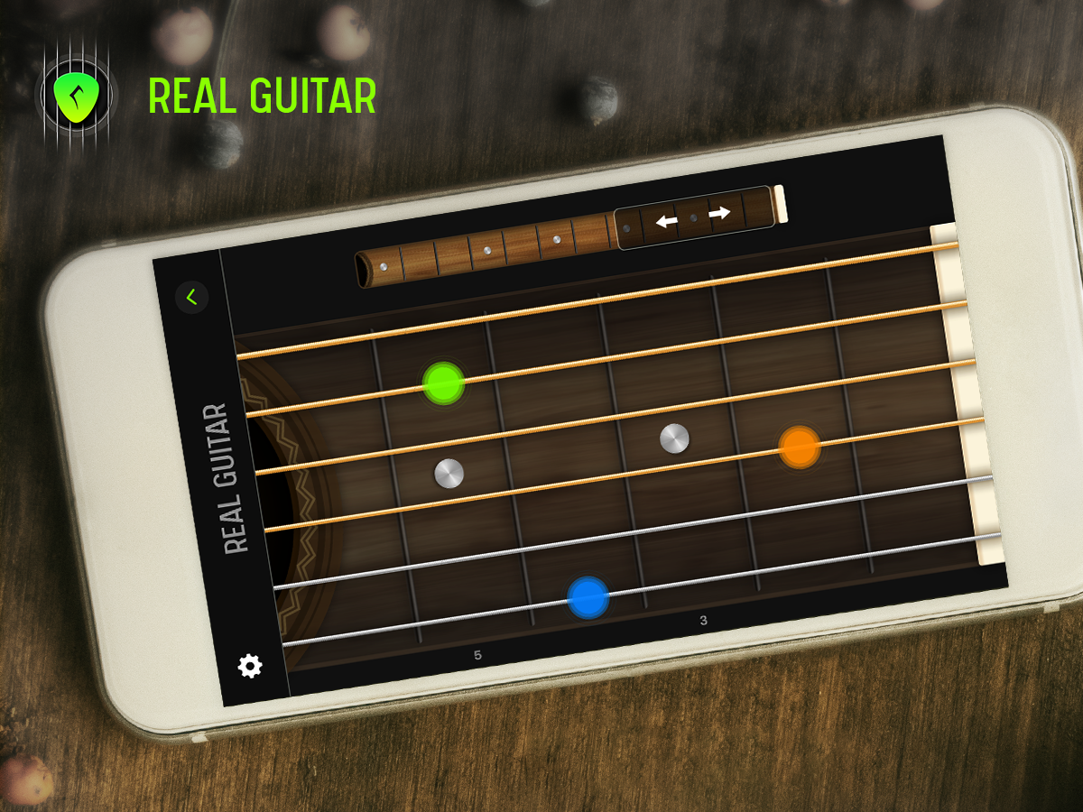 اسکرین شات 3 برنامه Real Guitar - Solo, Tabs and C