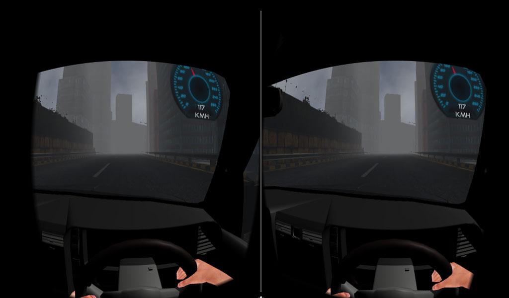 اسکرین شات 3 بازی VR Car Race