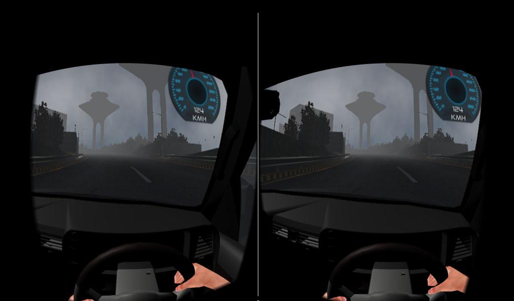 اسکرین شات 2 بازی VR Car Race
