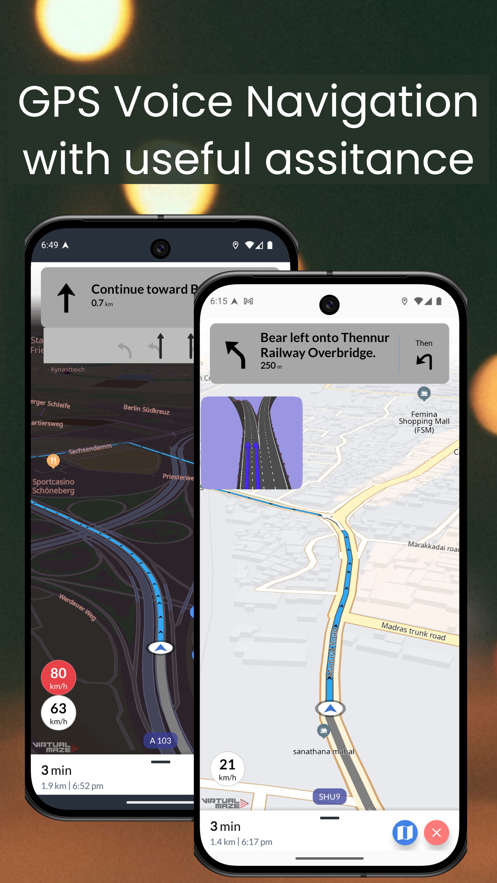 اسکرین شات 2 برنامه Driving Route Finder™