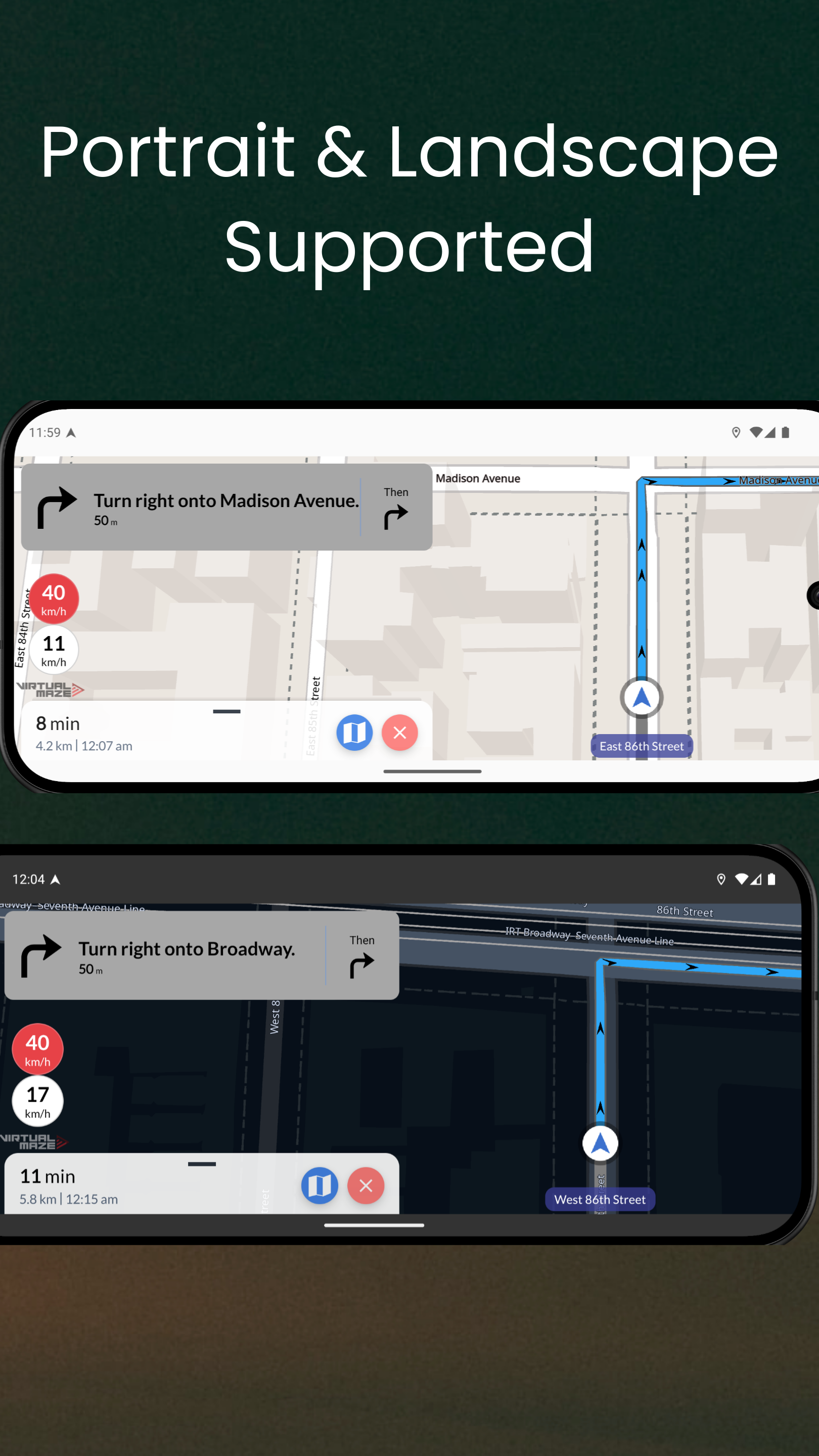 اسکرین شات 8 برنامه Driving Route Finder™