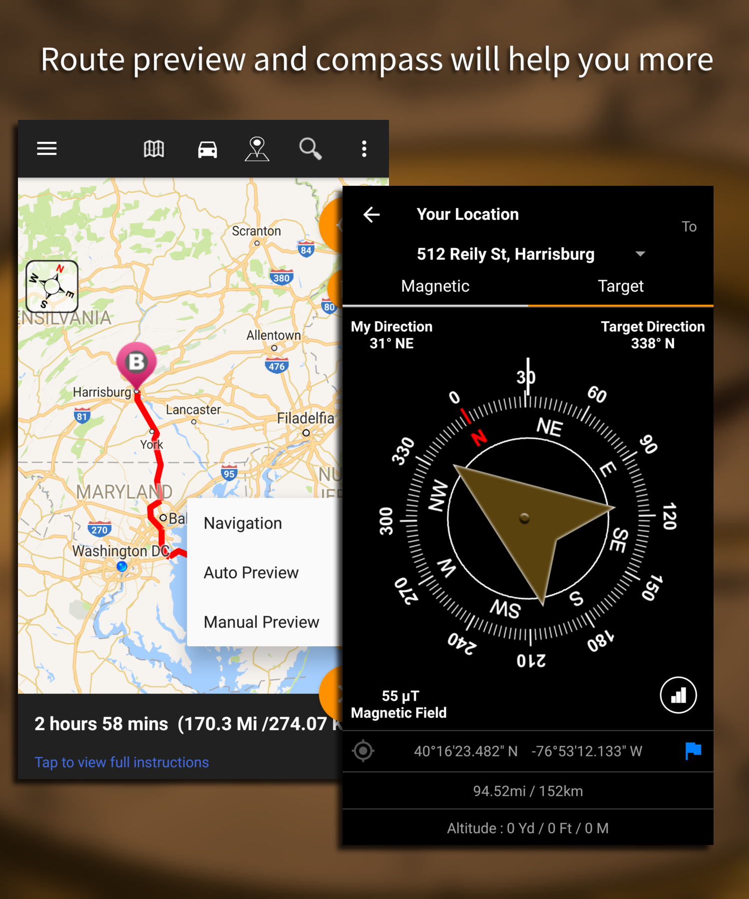 اسکرین شات 5 برنامه Driving Route Finder™ - Find GPS Location & Routes