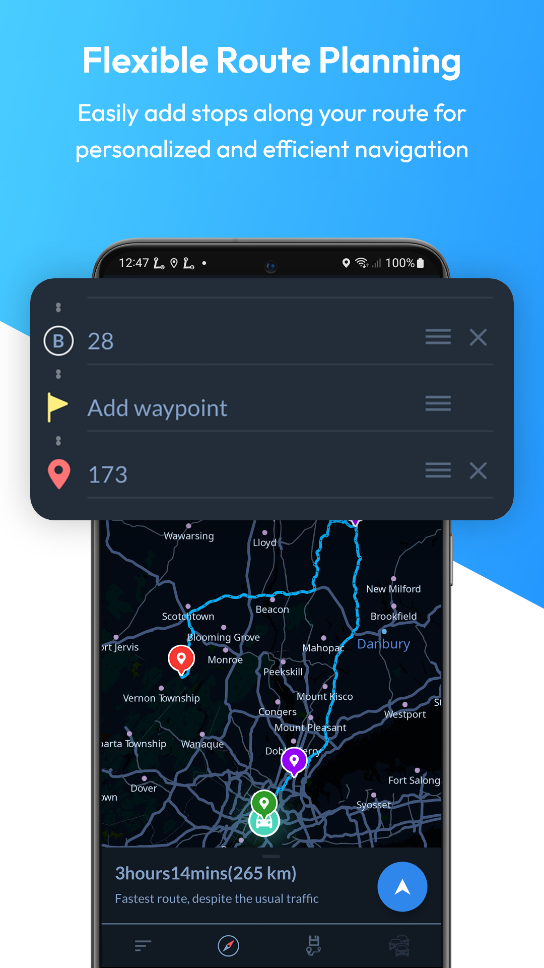 اسکرین شات 2 برنامه Offline Map Navigation