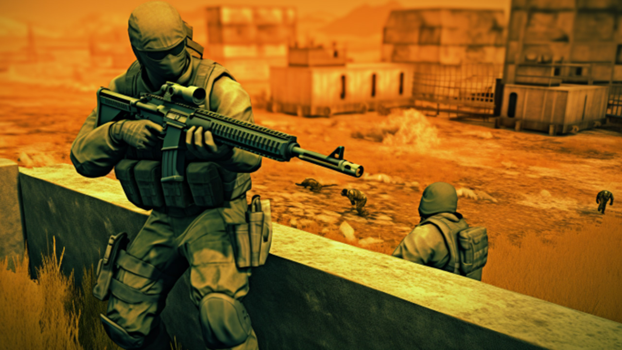 اسکرین شات 3 برنامه Sniper Shooter offline Game
