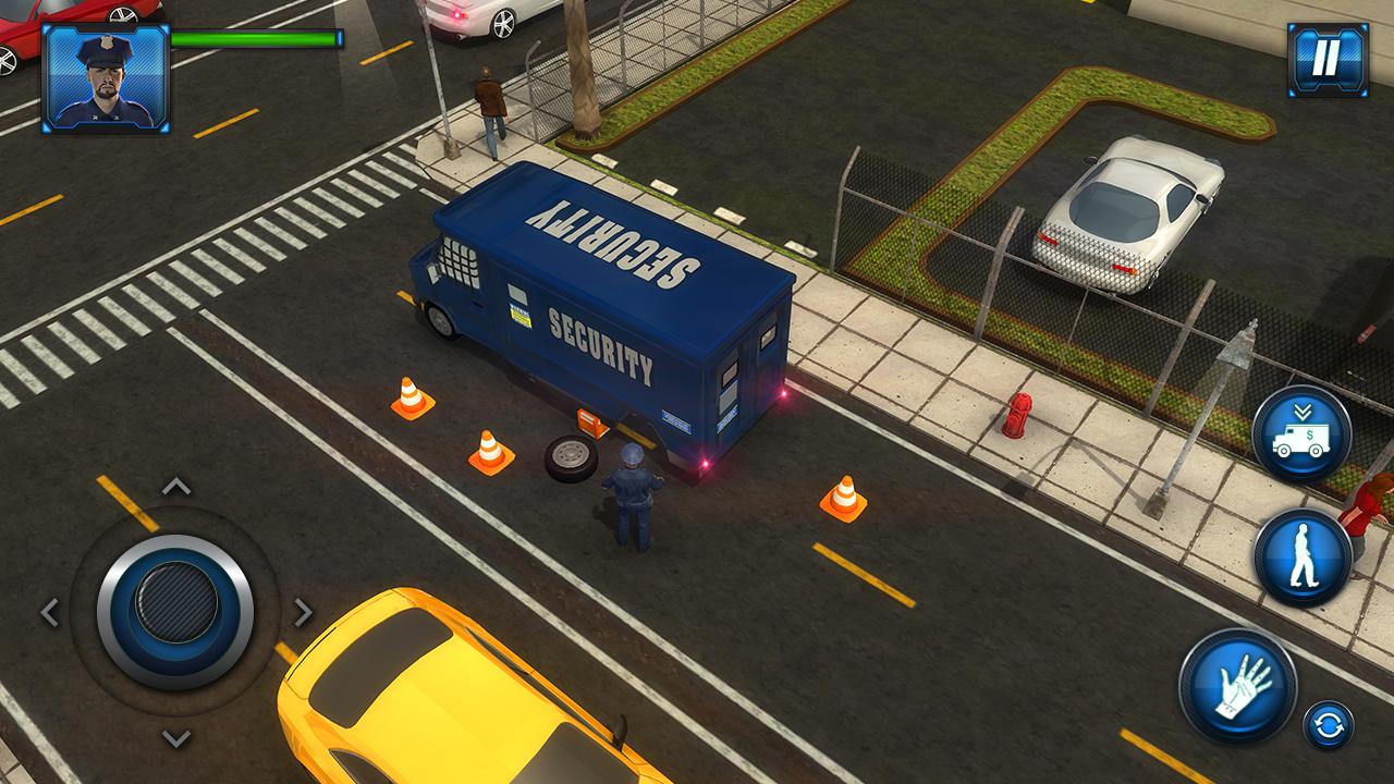 اسکرین شات 3 بازی Bank Robbery Heist Games