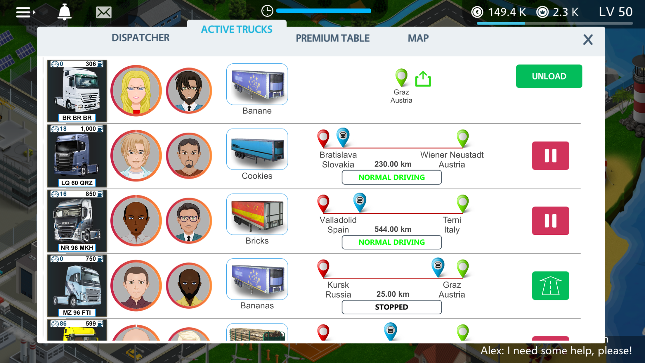 اسکرین شات 2 بازی Virtual Truck Manager - Tycoon