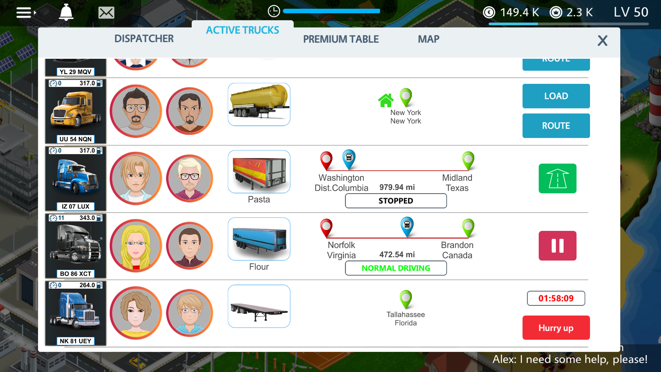 اسکرین شات 3 بازی Virtual Truck Manager - Tycoon