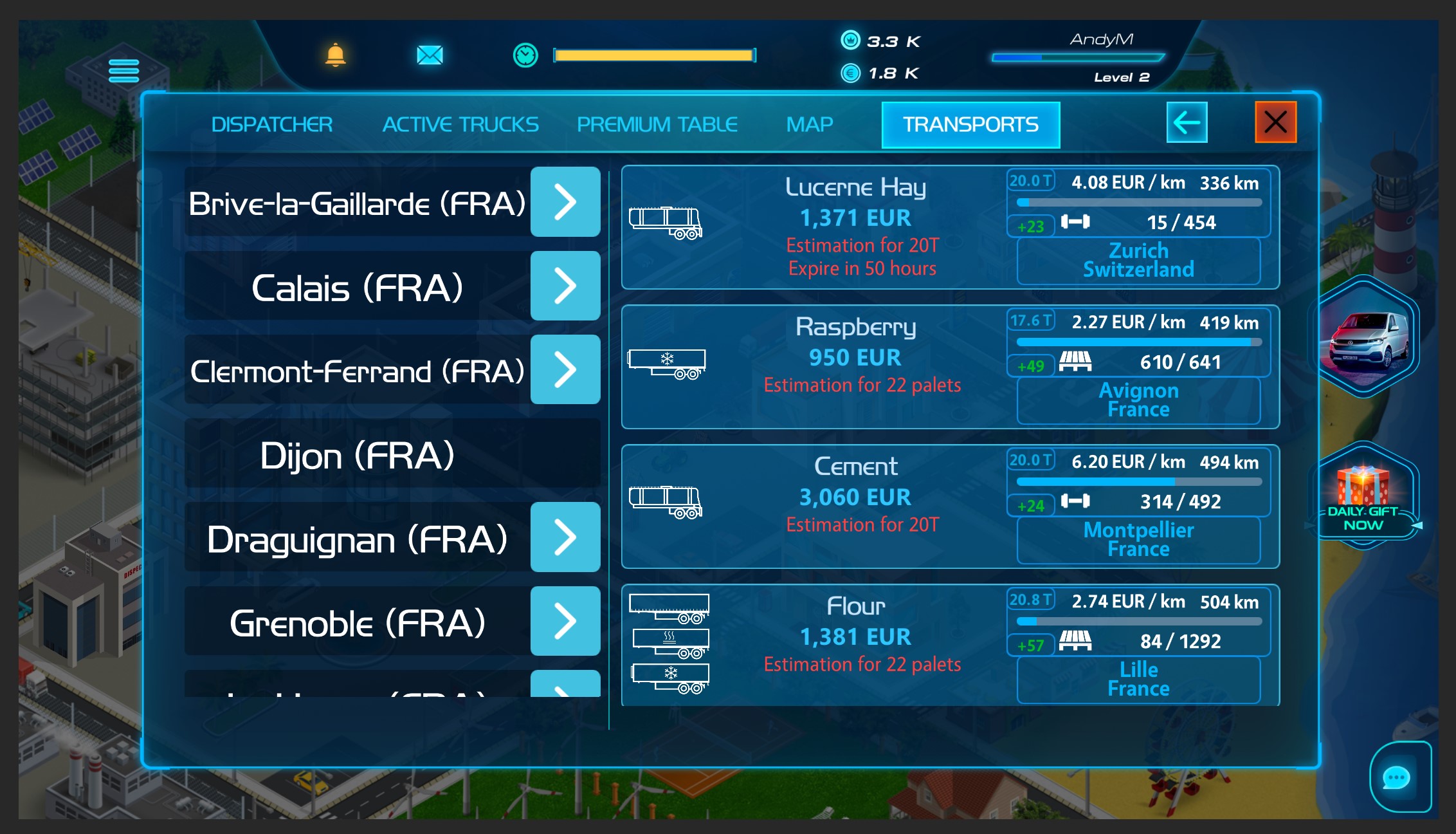 اسکرین شات 7 بازی Virtual Truck Manager 2 Tycoon