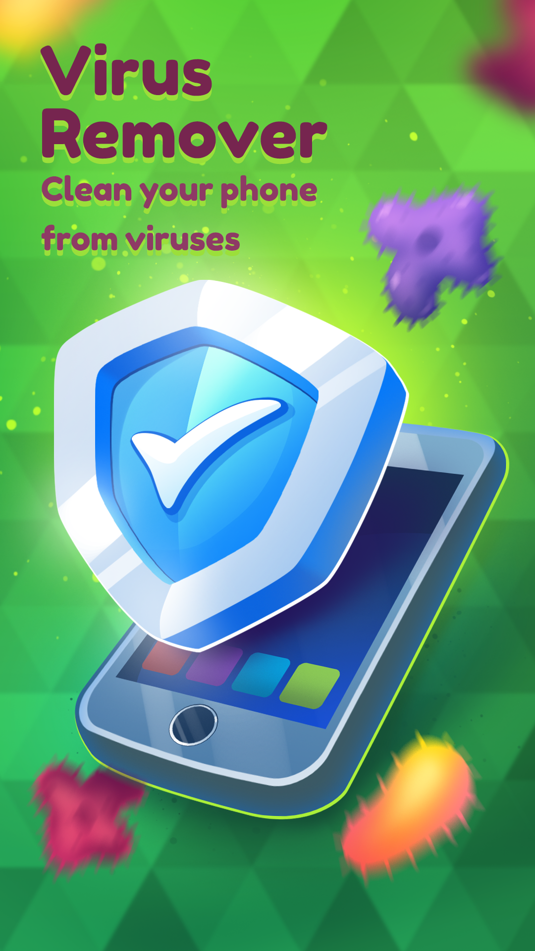 اسکرین شات 1 برنامه Virus Hunter: Scan & Clean