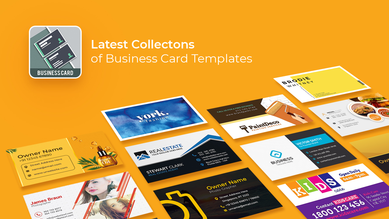 اسکرین شات 1 برنامه Business Card Maker