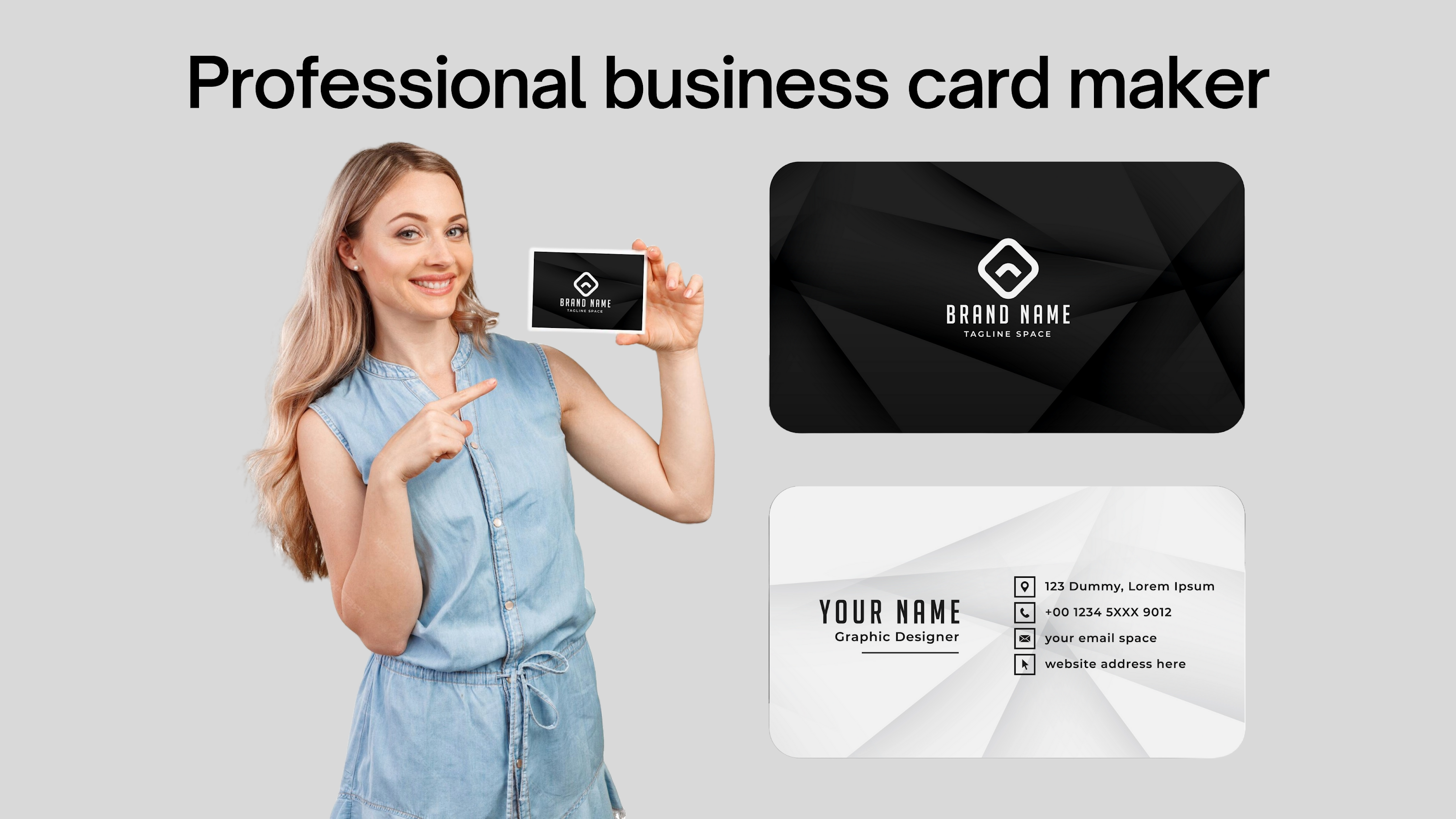 اسکرین شات 7 برنامه Business Card Maker : BizCard