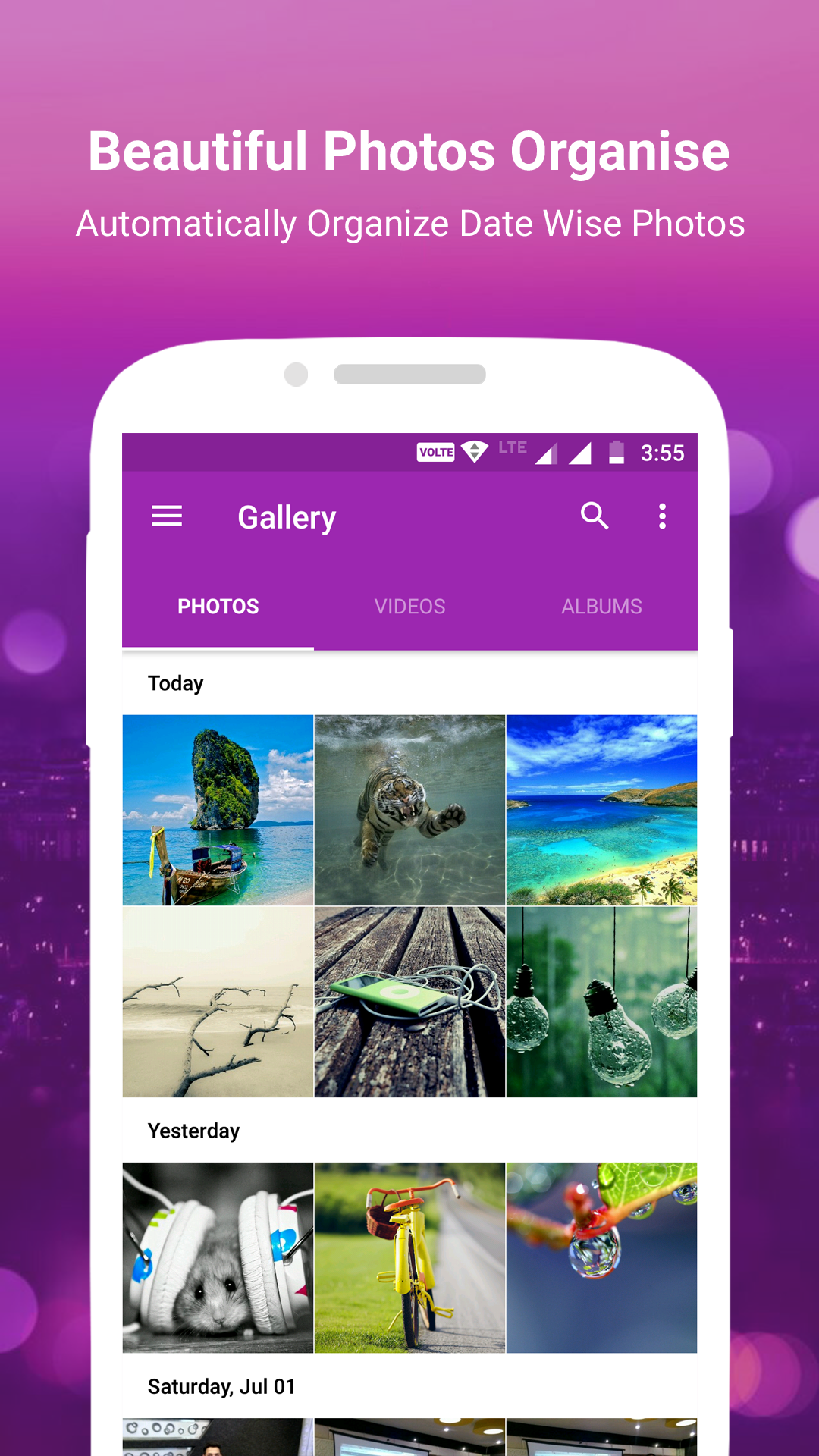 اسکرین شات 1 برنامه Gallery - Vault & Recycle Bin