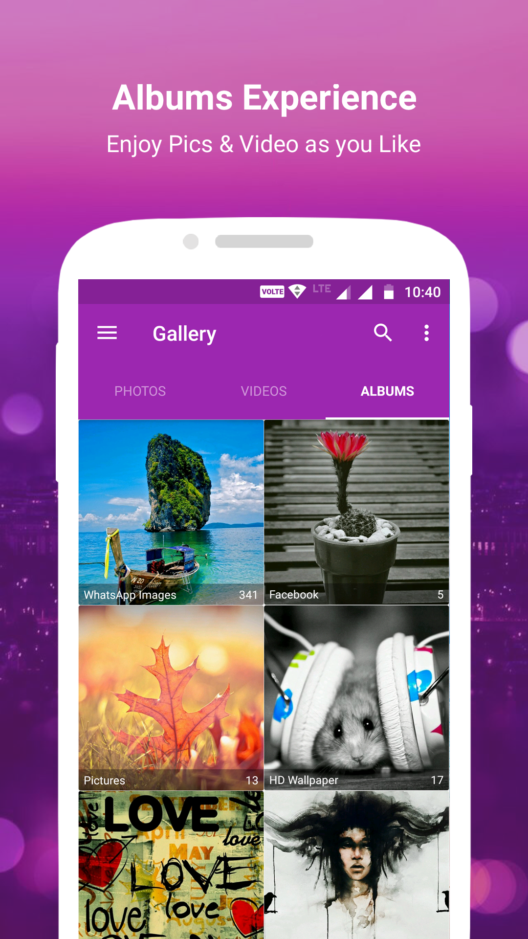 اسکرین شات 3 برنامه Gallery - Vault & Recycle Bin