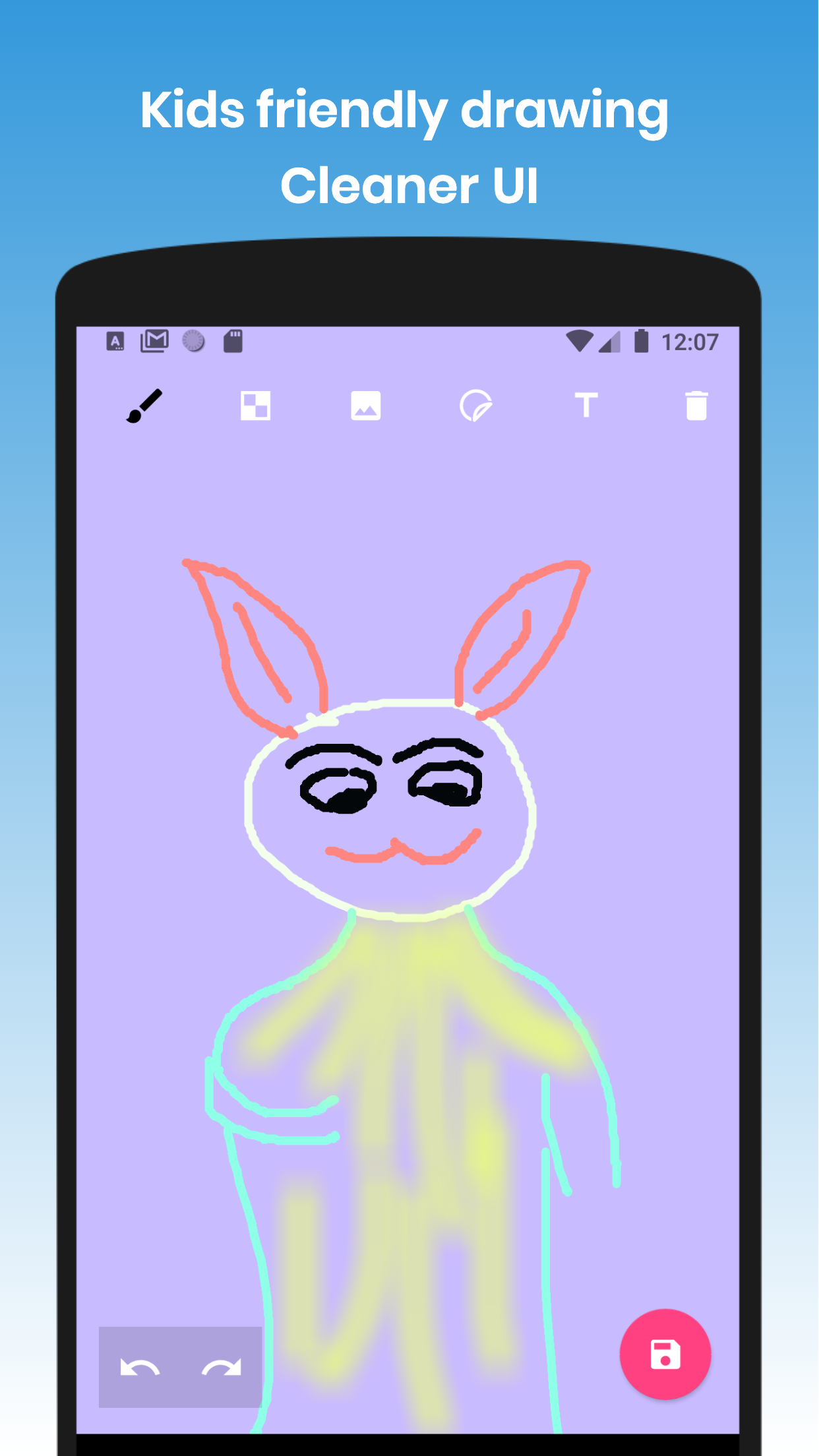 اسکرین شات برنامه Whiteboard 7