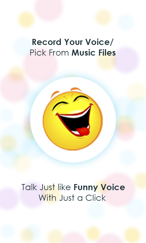 اسکرین شات 6 برنامه Voice Changer - Funny Recorder