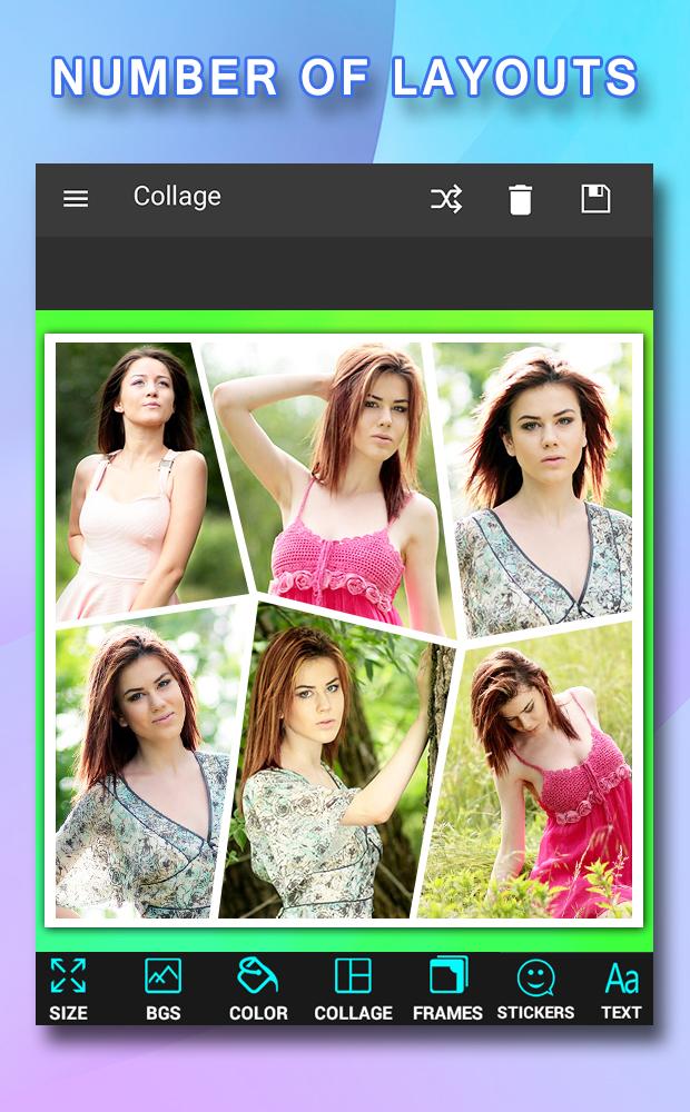 اسکرین شات 7 برنامه Pic Frames Collage