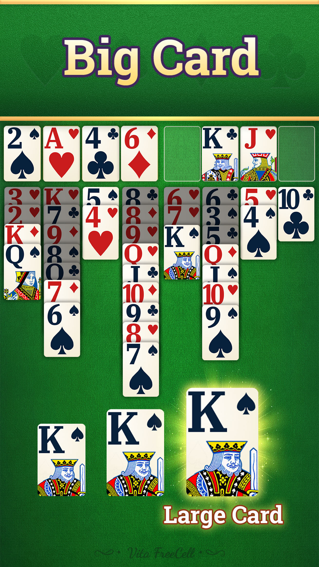 اسکرین شات 2 بازی Vita FreeCell for Seniors