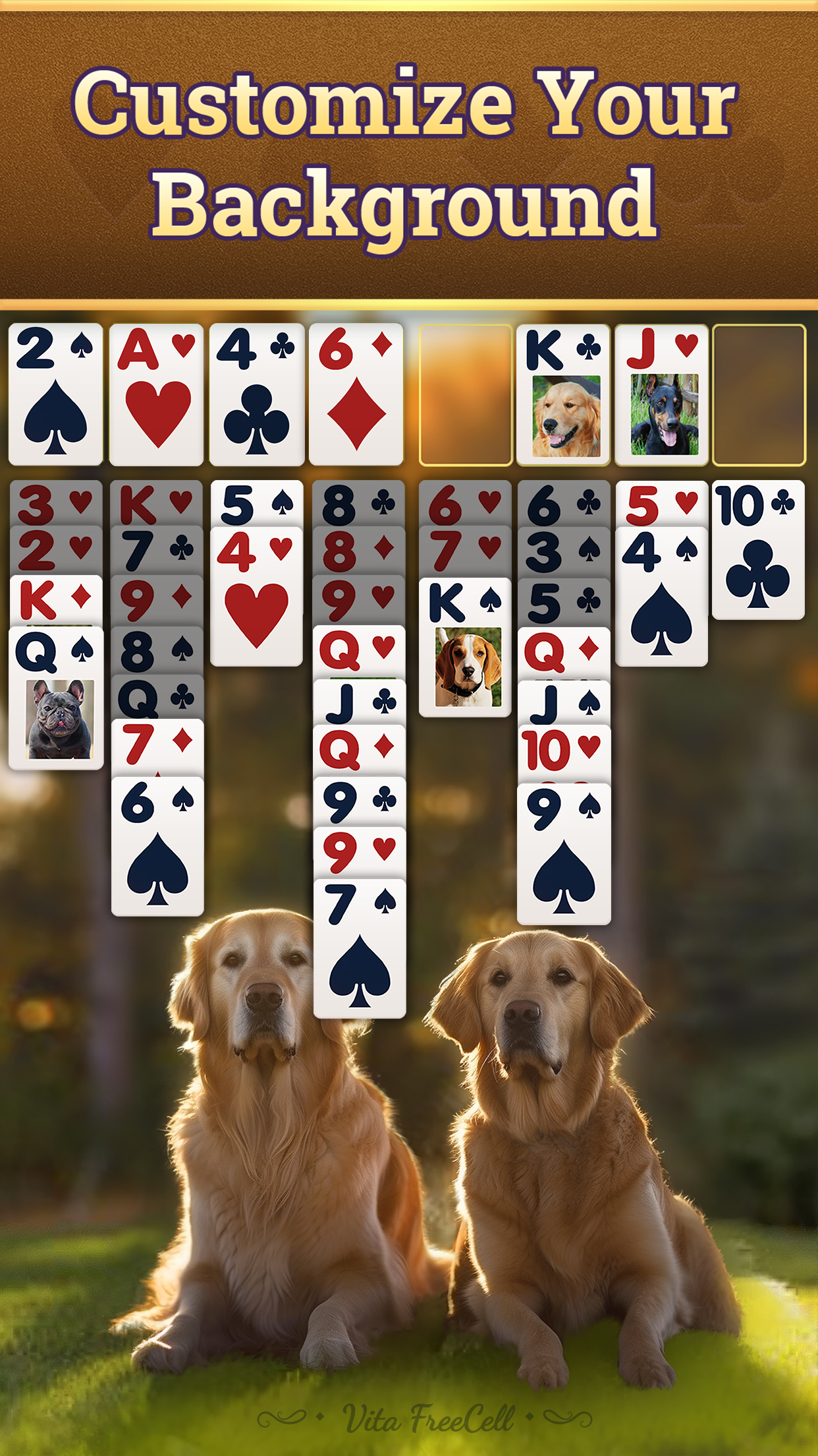 اسکرین شات 5 بازی Vita FreeCell for Seniors