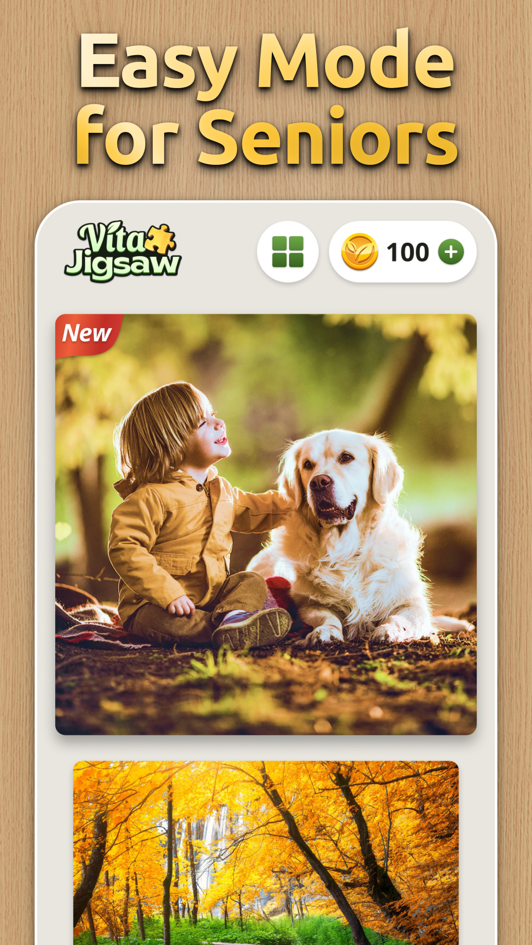 اسکرین شات 7 بازی Vita Jigsaw for Seniors