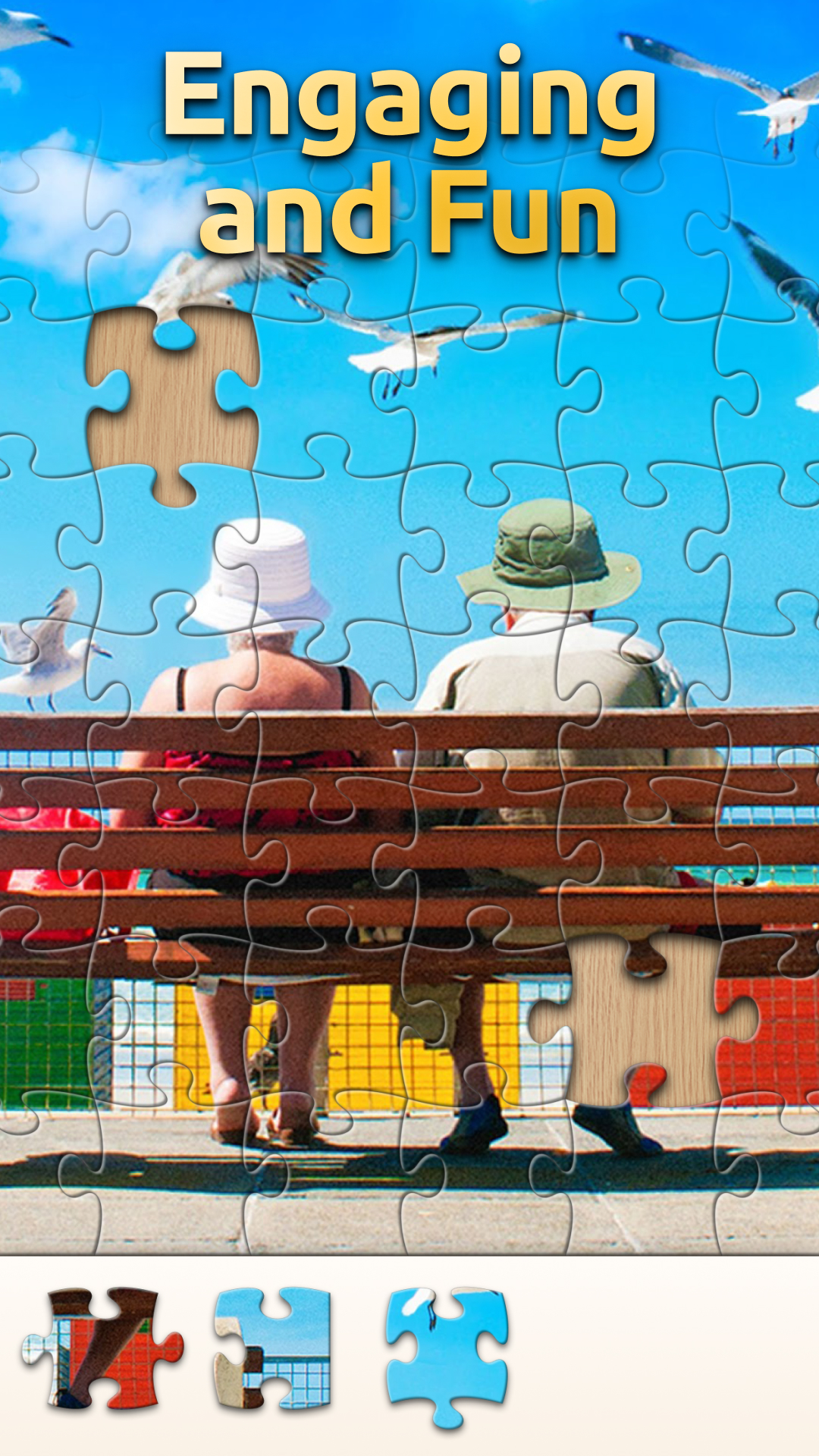 اسکرین شات 6 بازی Vita Jigsaw for Seniors