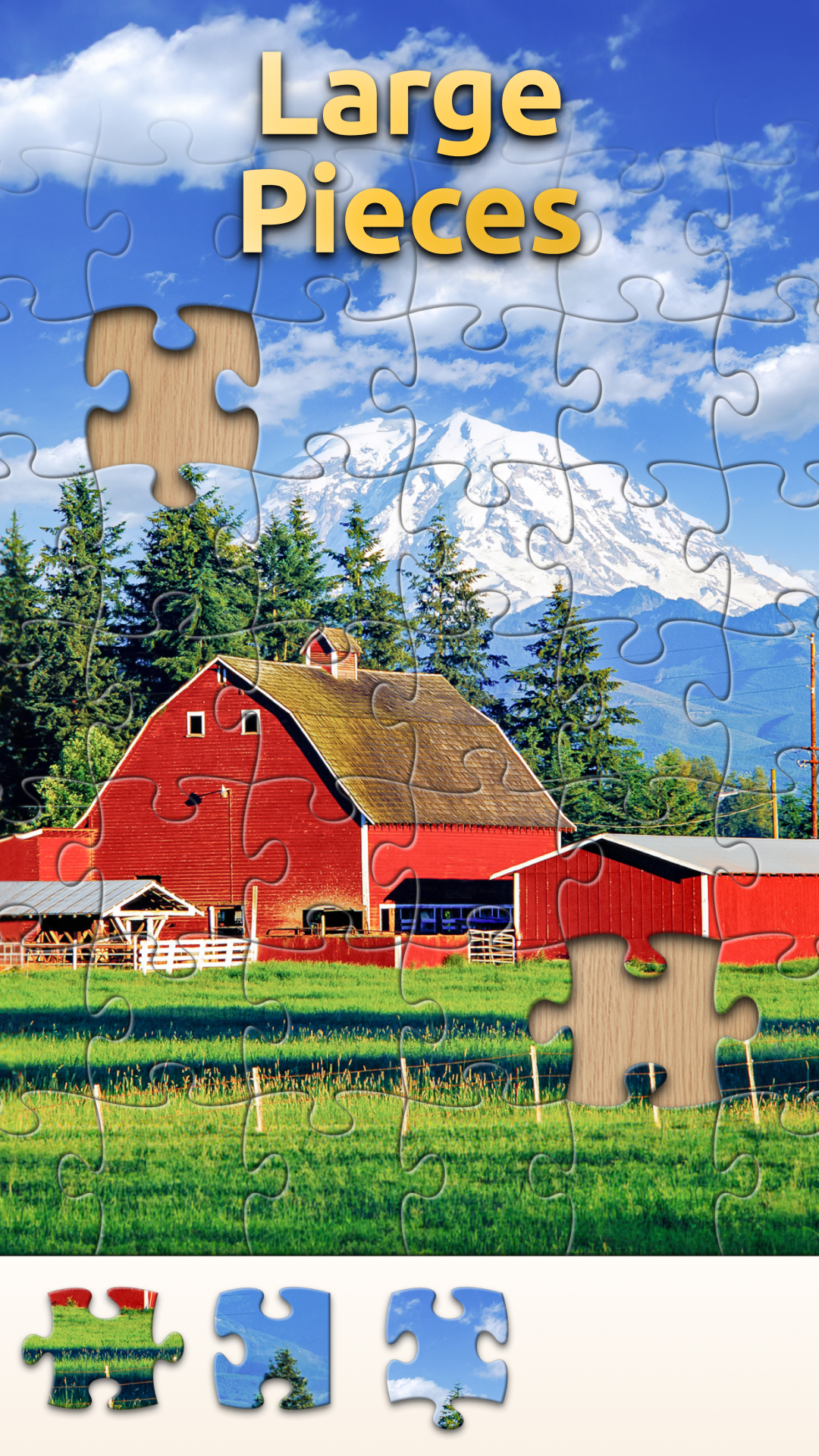 اسکرین شات 2 بازی Vita Jigsaw for Seniors