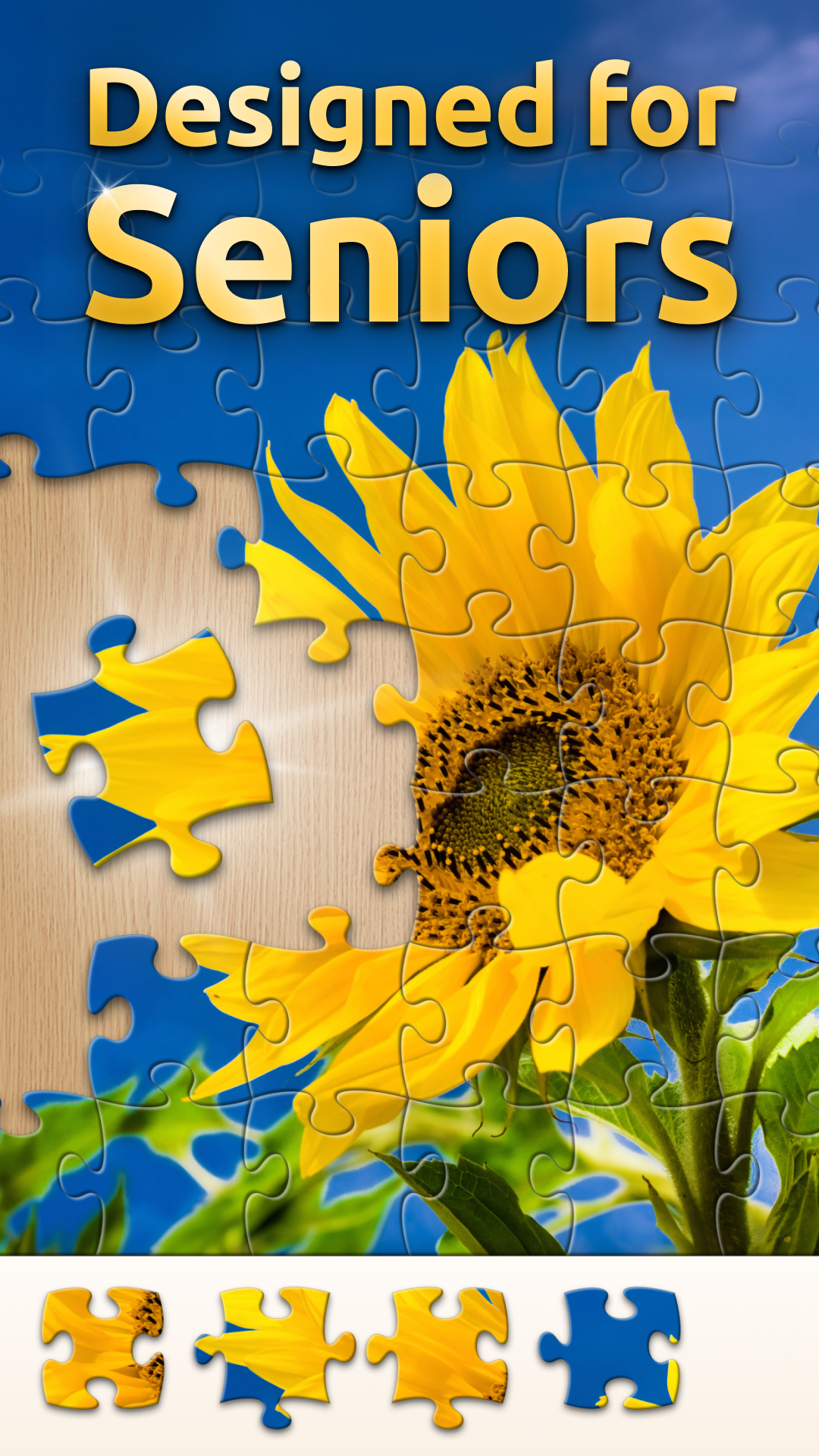 اسکرین شات 1 بازی Vita Jigsaw for Seniors