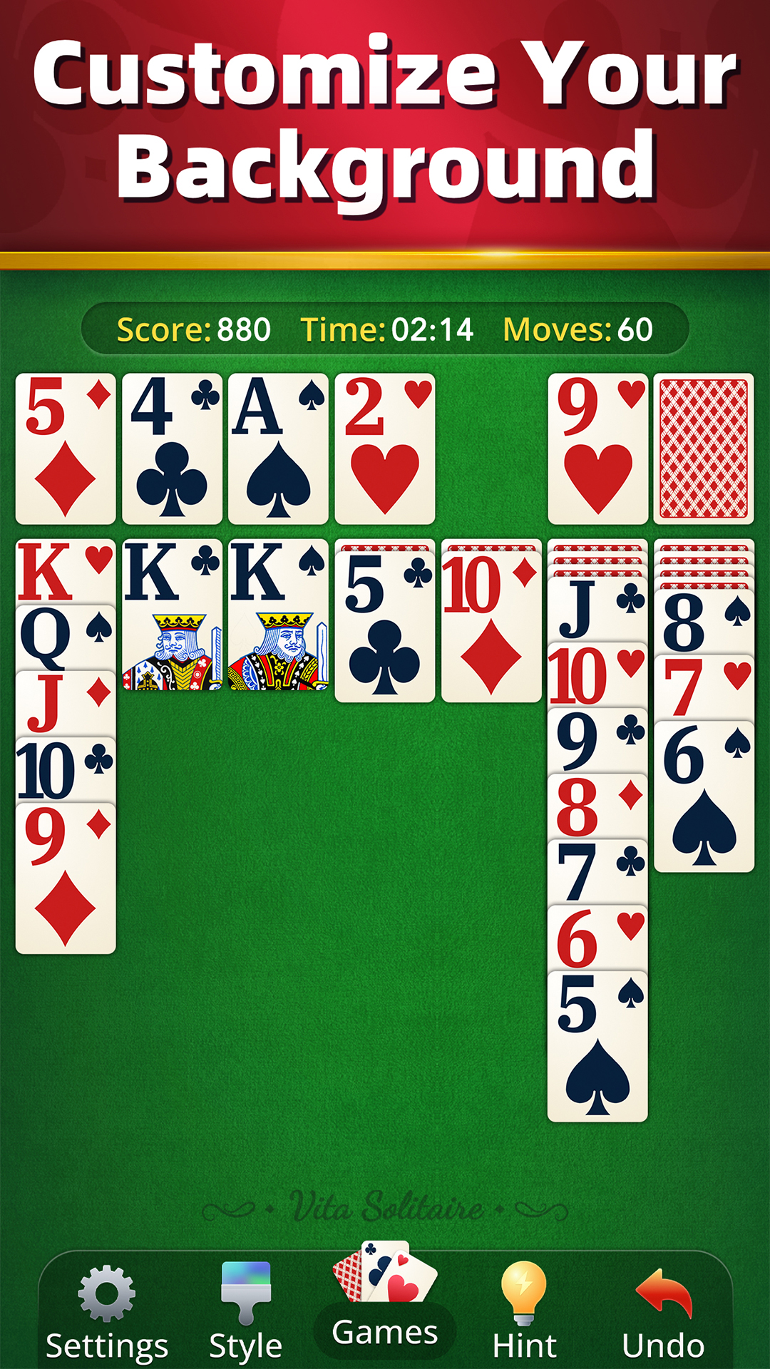 اسکرین شات 6 بازی Vita Solitaire for Seniors