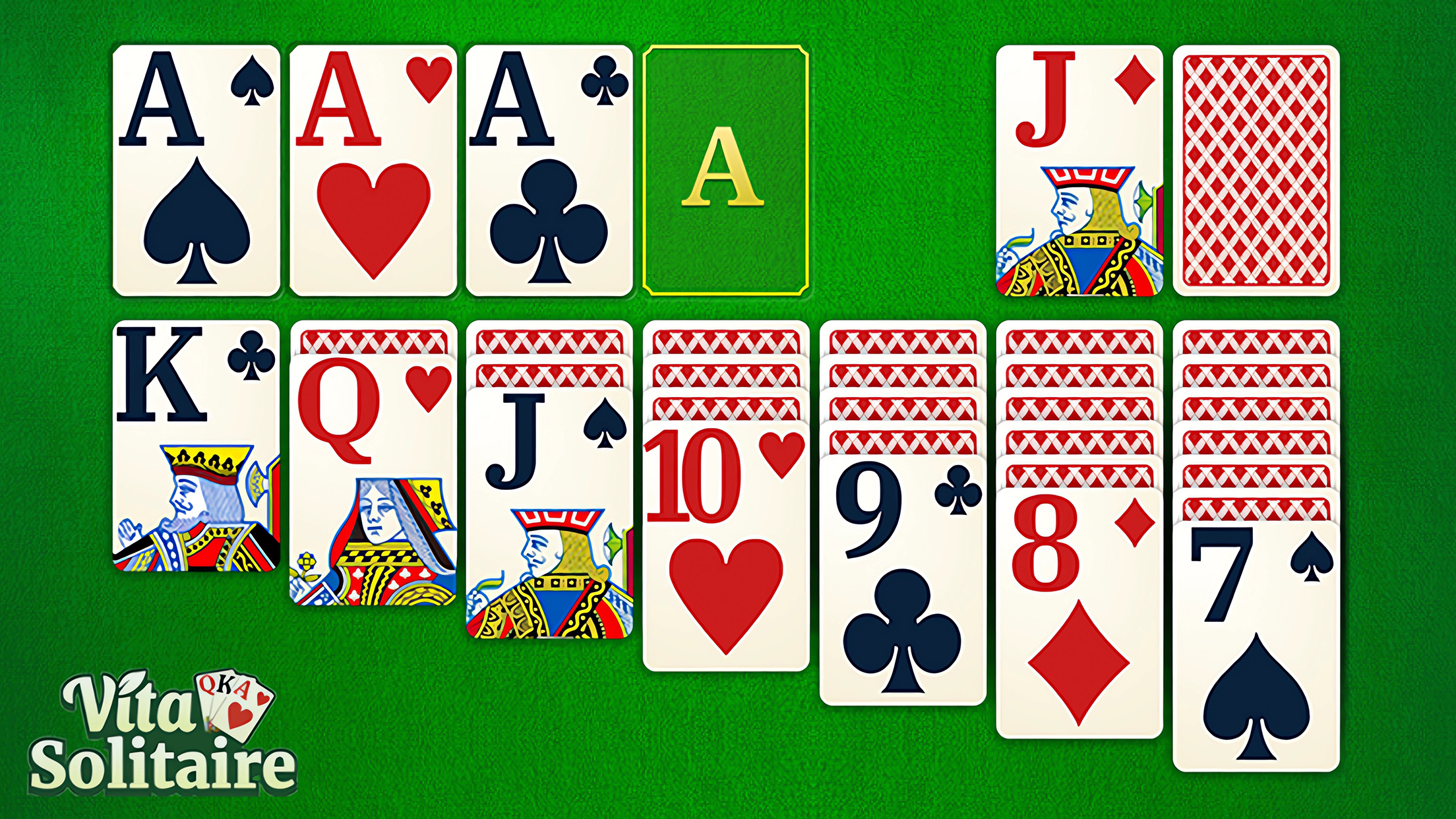 اسکرین شات 1 بازی Vita Solitaire for Seniors